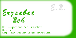 erzsebet meh business card